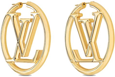 louis vuitton hoop earings|Louis Vuitton symbol earrings.